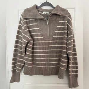 Z Supply Taupe Knit Sweater